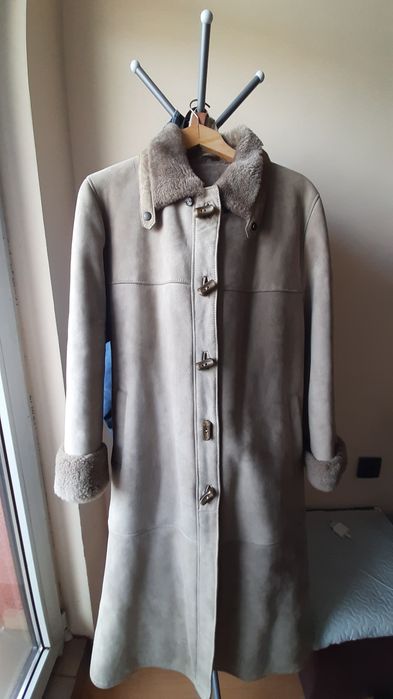 Дамски кожух, немски  от агнешка напа.