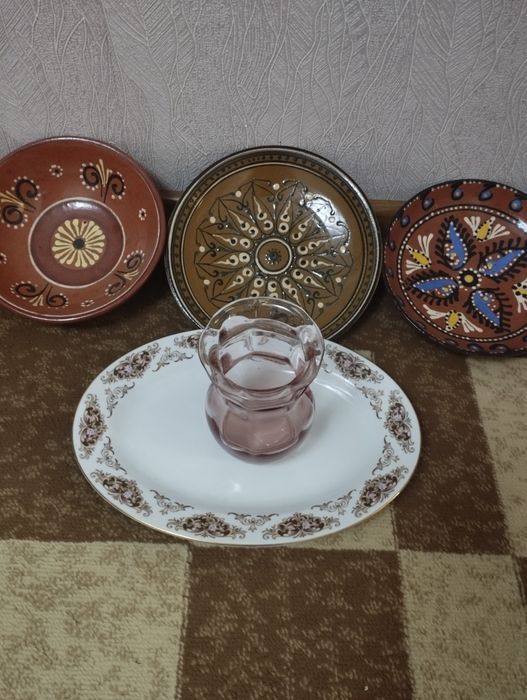 Керамическая тарелки