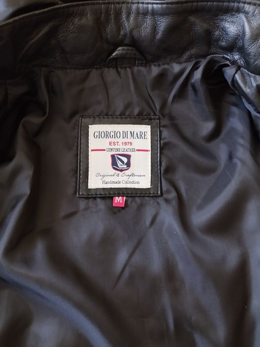 Яке от естествена кожа и естествен косъм размер М