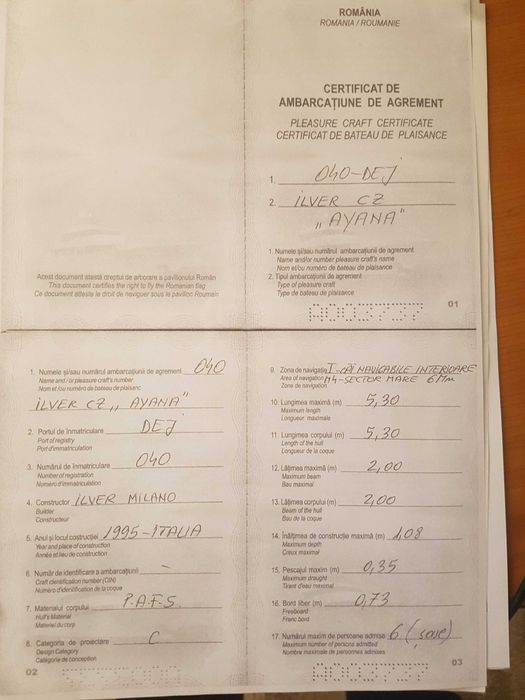 Barca cabinata cu motor SUZUKI 70 si peridoc