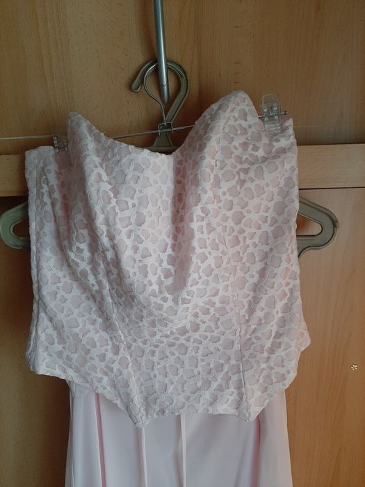 Rochie de seara roz pal