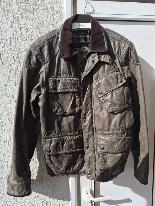 Vand geaca de piele noua Ralph Laurent. 1000 lei.