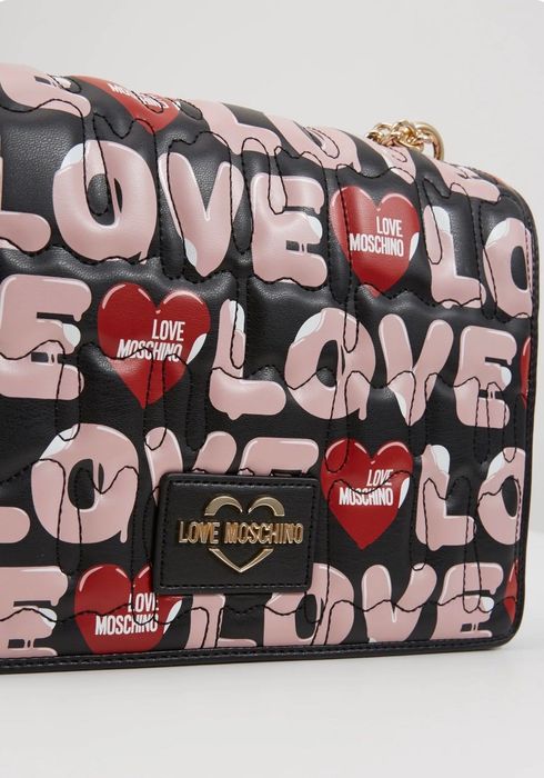 Чанта от еко кожа LOVE MOSCHINO