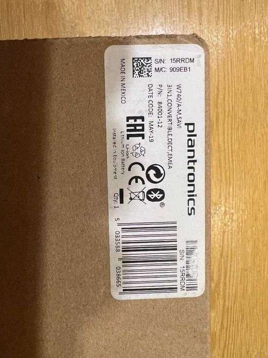 Vand casti Plantronics SAVI 740 3in 1 wireless , noi