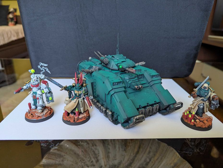 Dark Angels 3d printed 2000 point army