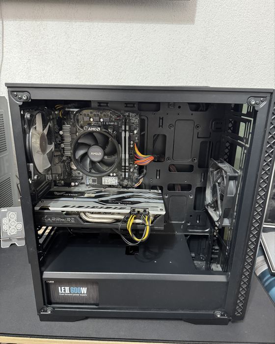 Геймърски компютър – Ryzen 3 1200 + RX 580 4GB