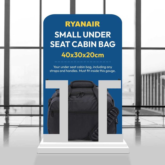 Сак за ръчен багаж 40x30x20 Aerolite за Ryanair и Wizz Air