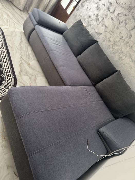 Vand canapea pe colt cu fotoliu extensibile