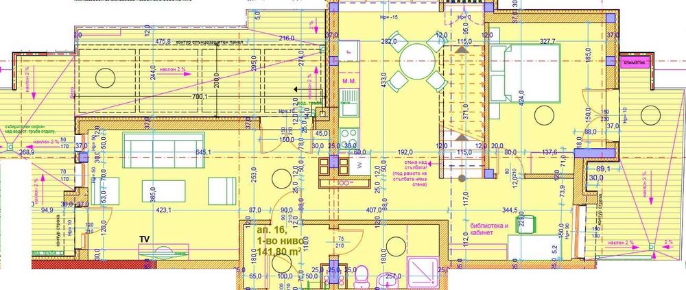 Продава се Мезонет в София, Център - 216 кв.м за 2732 €/кв.м - Снимка #14