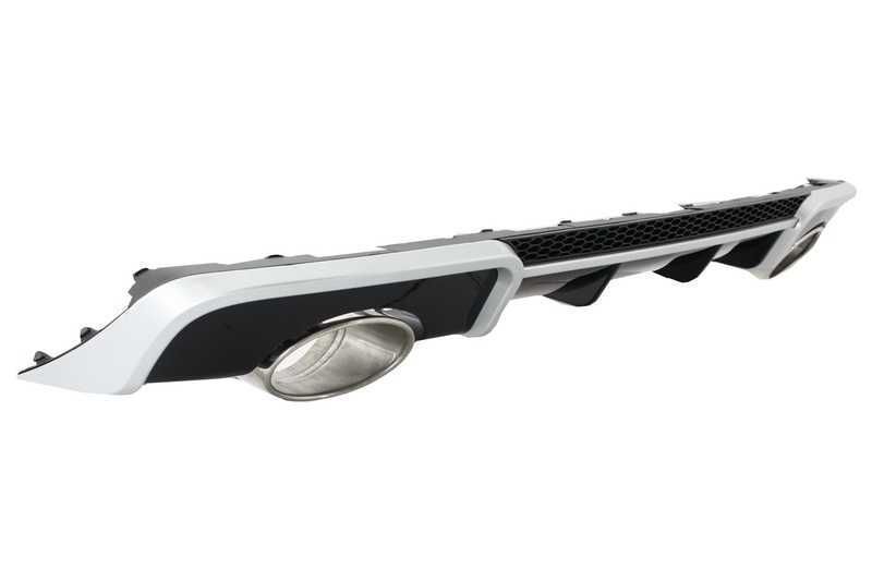 Oferta Boost Difuzor Bara Spate cu Tobe Audi A3 8V Hatchback Sportback (2012-2015) RS3 Look