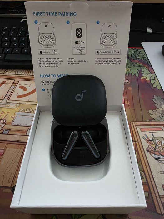 Earbuds Soundcore Liberty 5 by Anker – Hi-Res, ANC 3.0, Dolby Audio