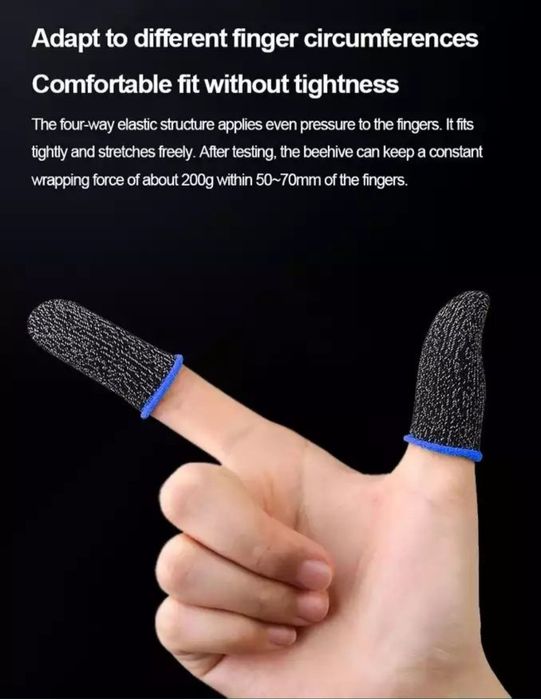 Напальчники для игр, PUBG, доставка бесплатно!