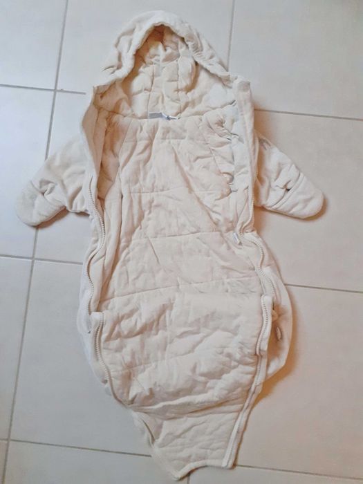 Combinezon / costum bebe 0-9 luni Bon Bebe - Girafa