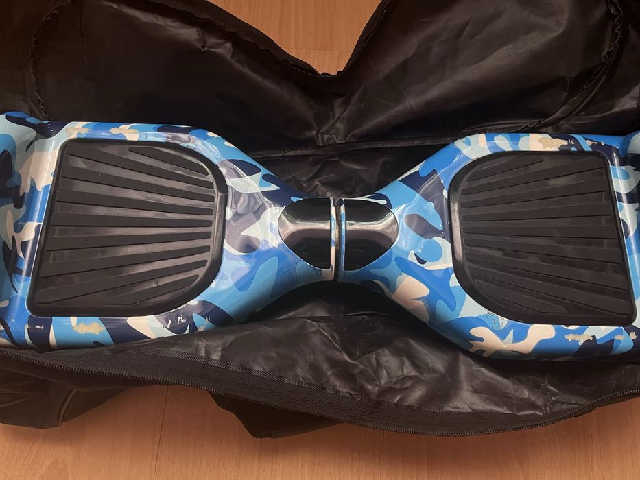 Hoverboard albastru militar