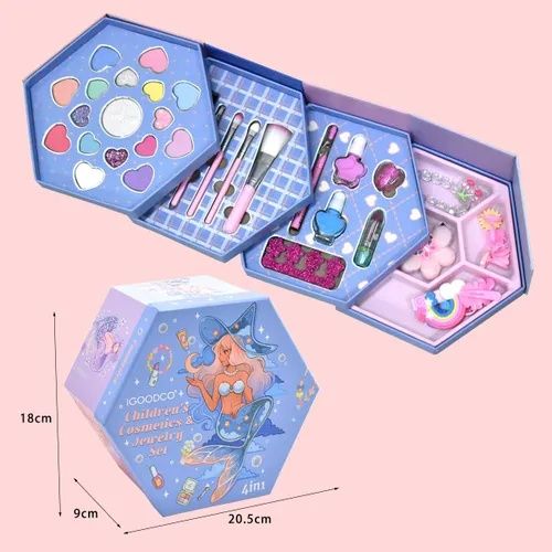 Детское косметика 3 ярусный 46 предмета