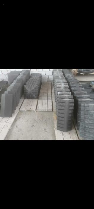 Шлакоблок заборный рваный