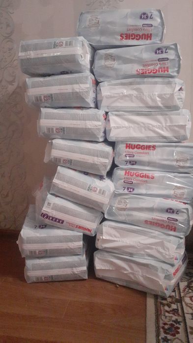 Huggies для мальчиков 17пачка, 6000тг