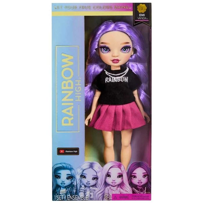 Кукла Rainbow High - Модна кукла Emi Vanda , Georgia Bloom , Gabriella