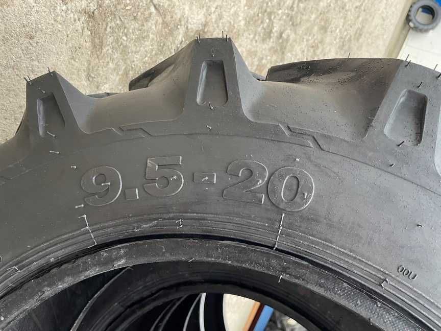 Cauciucuri noi 9.5-20 cu 8 pliuri marca OZKA pentru tractor fata