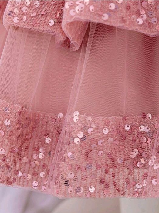 Бебешка рокля и сандали розови