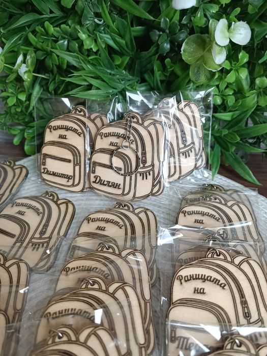 Лазерно гравирани подаръци - тефтери, ключодържатели, химикали, линии