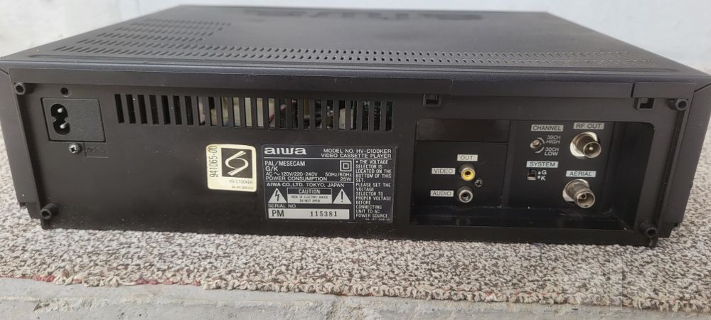 Aiwa vide aparat sotiladi ideal