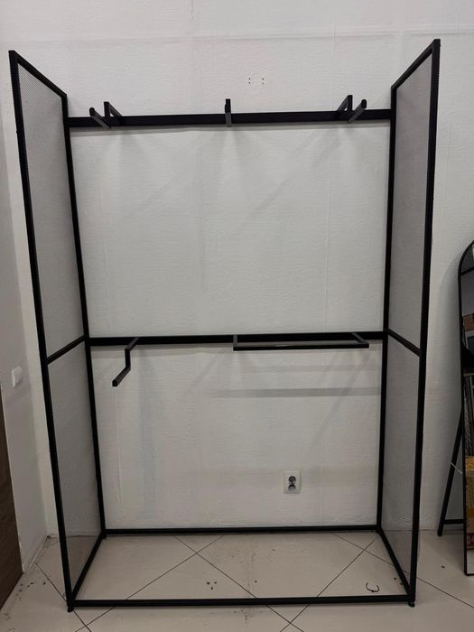 Рейлы вешалки для одежды стойки