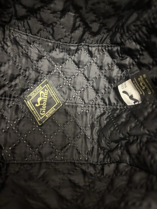 Норковая шапка ушанка