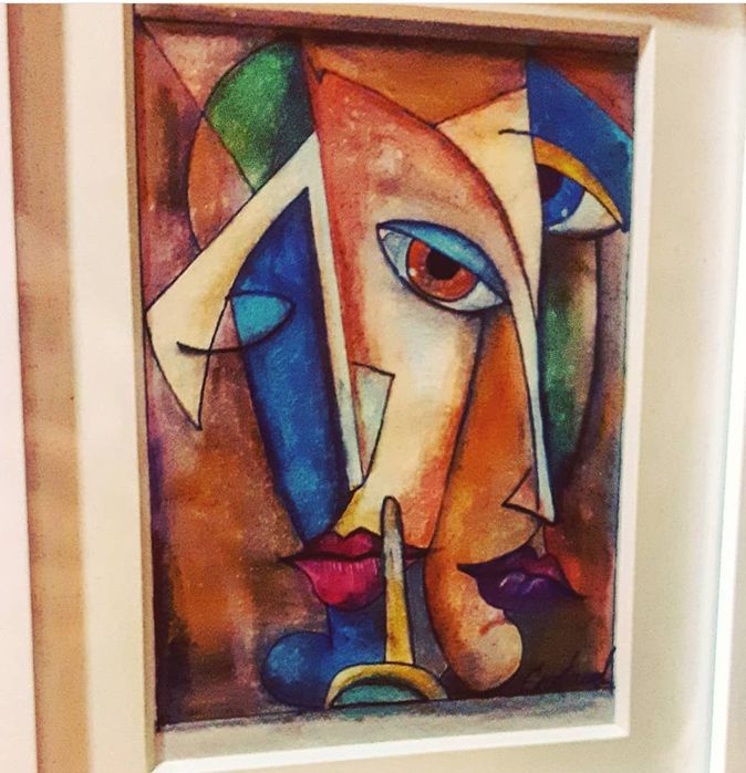 Картини масло ,смесена техника