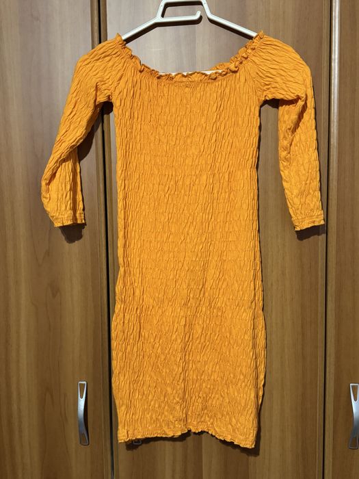 Rochie portocalie Sinsay XS