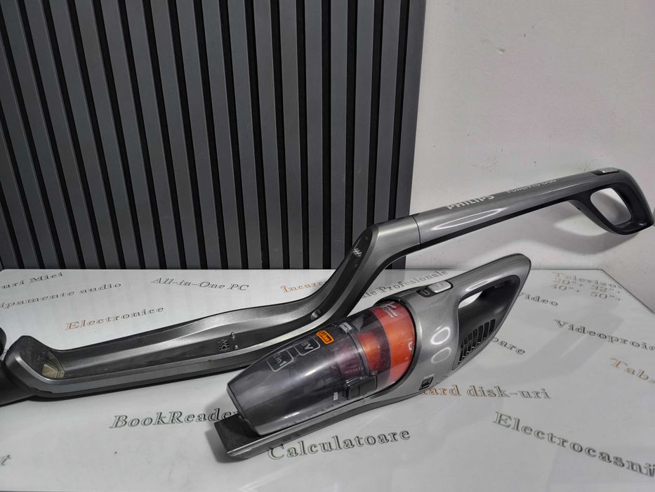 Aspirator fara fir Philips PowerPro Duo FC6168 18V Li-Ion, 2 in 1