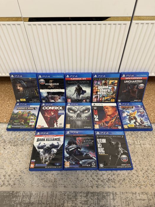 Диски на PS4 по низким ценам