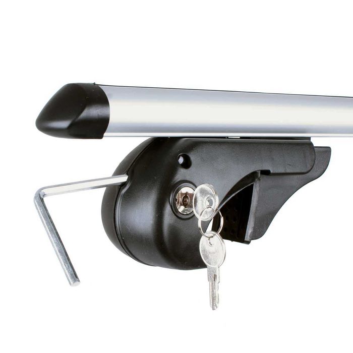 Bare transversale portbagaj Menabo Brio XL 135 auto cu longitudinale