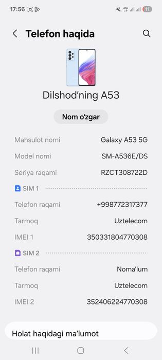 Samsung Galaxy A53 5G