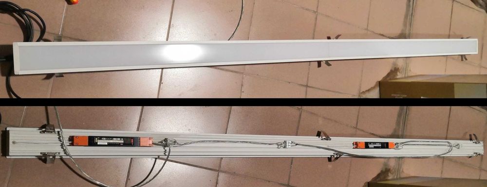 ЛЕД LED Линейна лампа SAMSUNG ЧИП 80W 6400К 240см