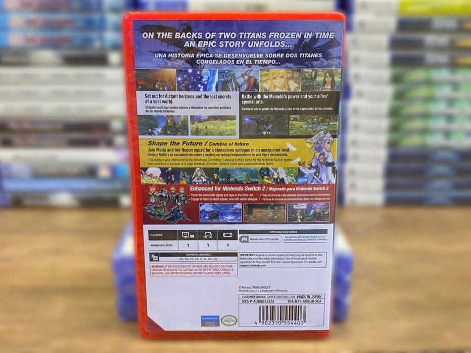 Новый Xenoblade Chronicles: Definitive Edition Nintendo Switch 2