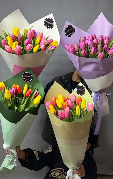 Цветы тюлпаны на 8 марта