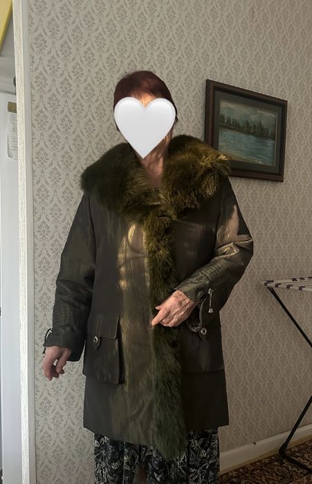 Куртка натуралтный песец