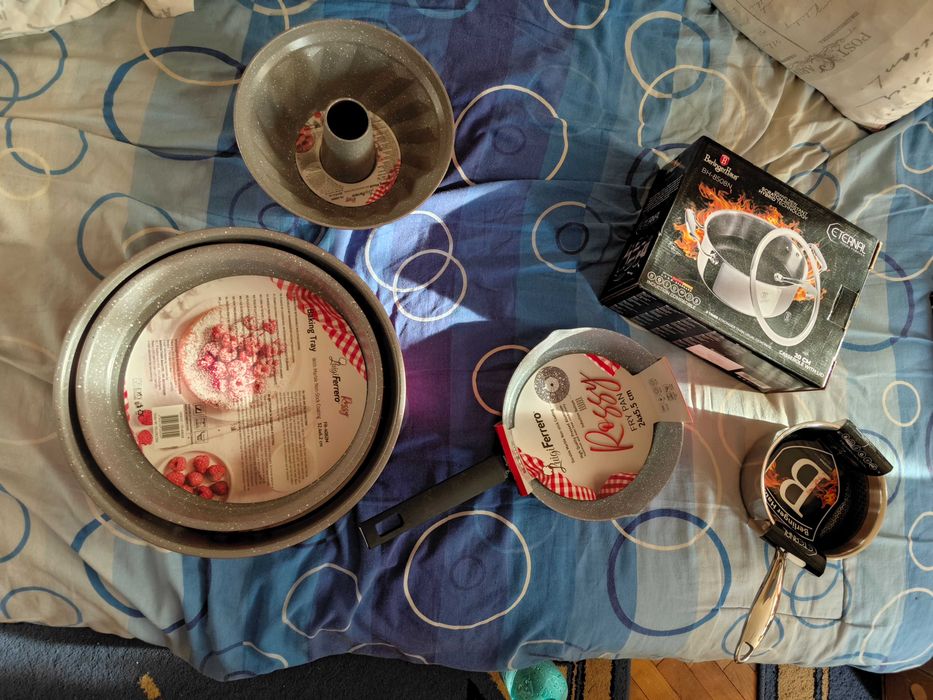 Кухненски съдове, тигани, тенджери, прибори