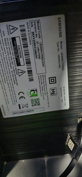 Hope Amanet P6 Smart TV Samsung 125CM