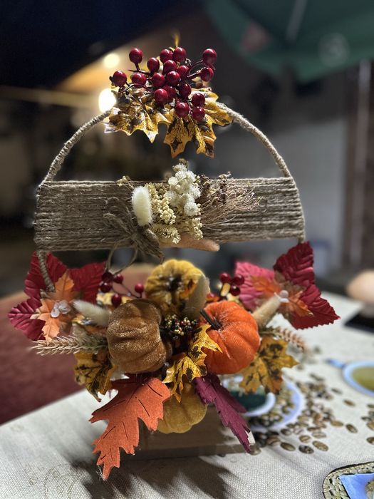 Aranjament floral de toamna