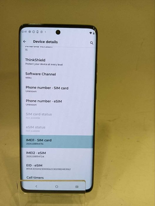 MOTOROLA EDGE , 12/256 GB, FULL BOX/Fin X Amanet cod 117156