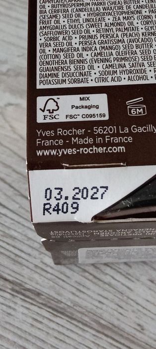 Crema antirid Yves Rocher,75 ml,nou