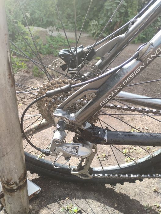 Bicicleta full suspension Canyon nerve 2006