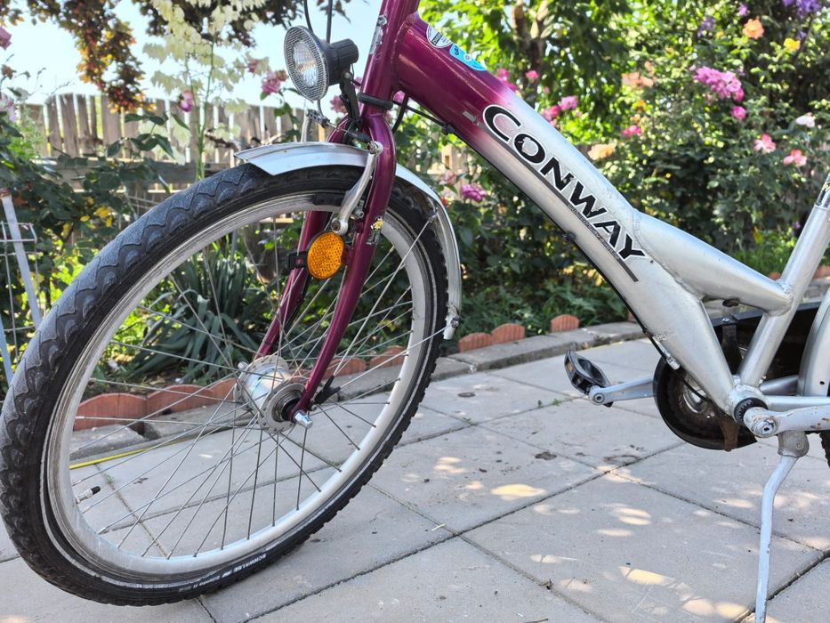 Bicicletă Copii / Damă Conway – Cadru Aluminiu, Schimbător în Butuc, Roți 26