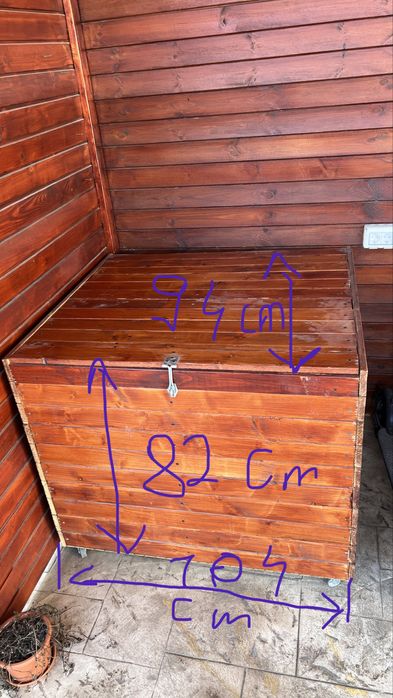 Lada de depozitare pentru exterior