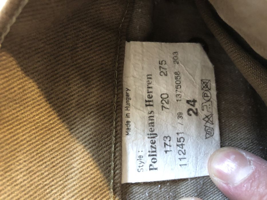 Blugi MUSTANG Polizei Bej Barbati | Marime 34 W34 (Talie 87 cm)