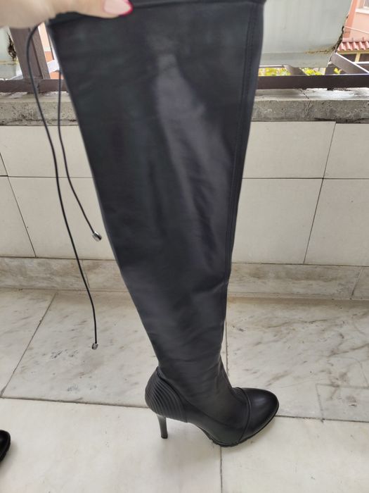 Чизми от изкуствена кожа