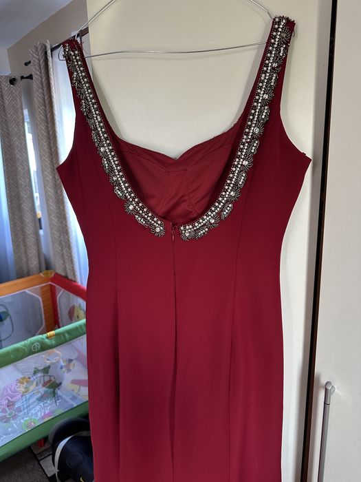 Rochie de seara cusuta manual