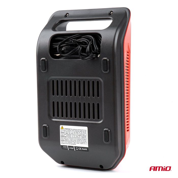 Compresor aer auto digital cu LED light 12V Amio Polonia